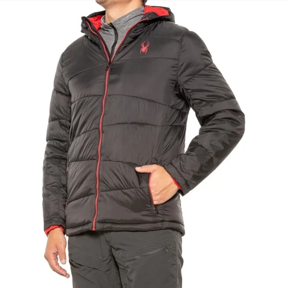 Spyder Jackets Coats Spyder Nexus Puffer Jacket Black And